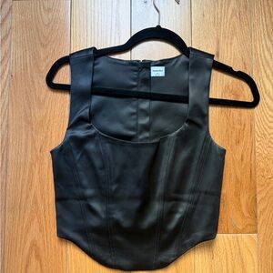 Sunday Best Black Crop Top